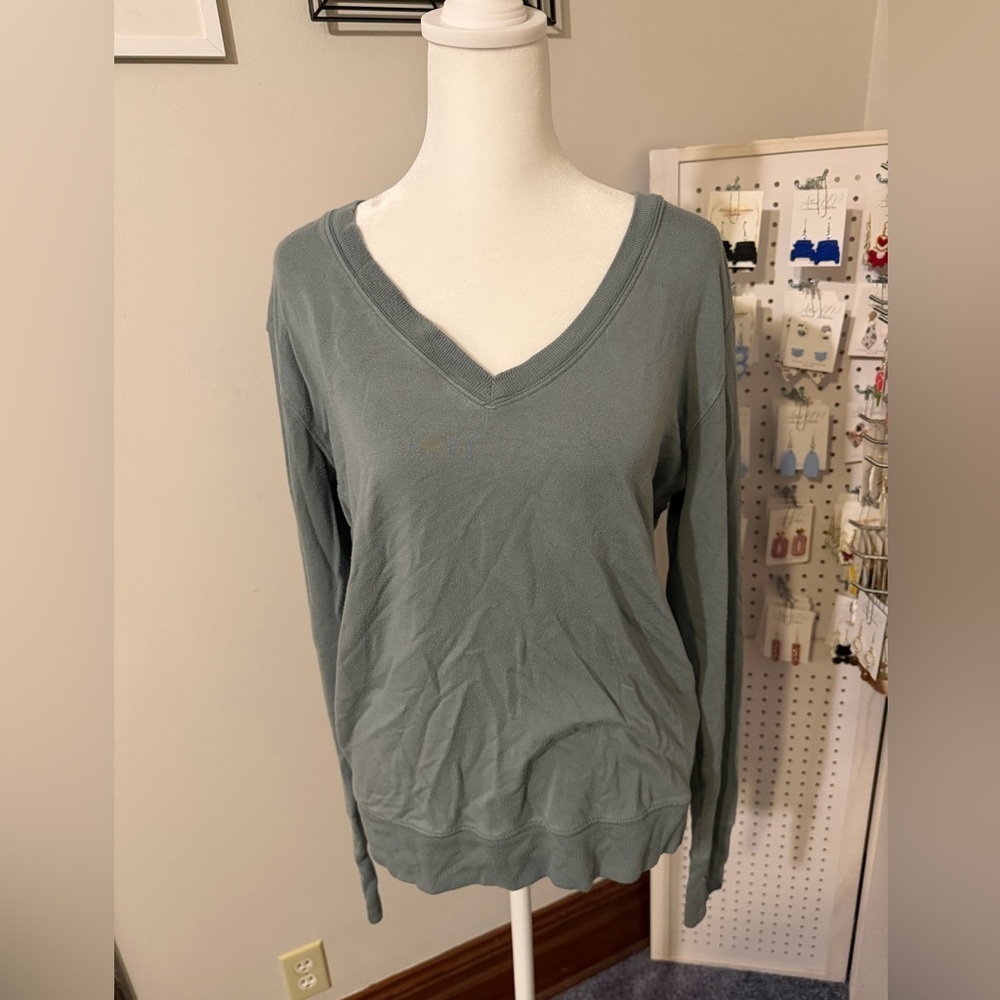 Athleta Soft Green Top